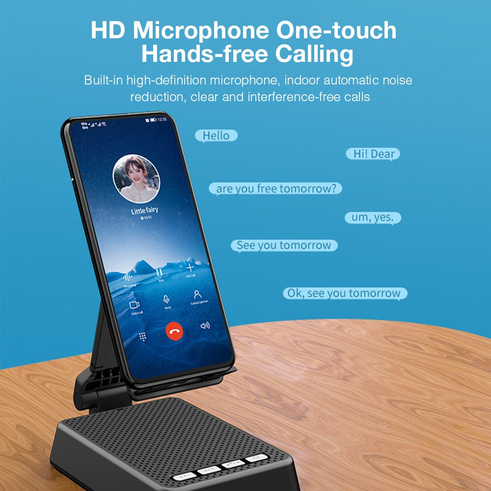 Universal Foldable Bluetooth Speaker Phone Holder