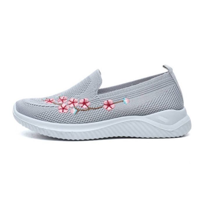 Daily Walk Lightweight Breathable Floral Sneakers