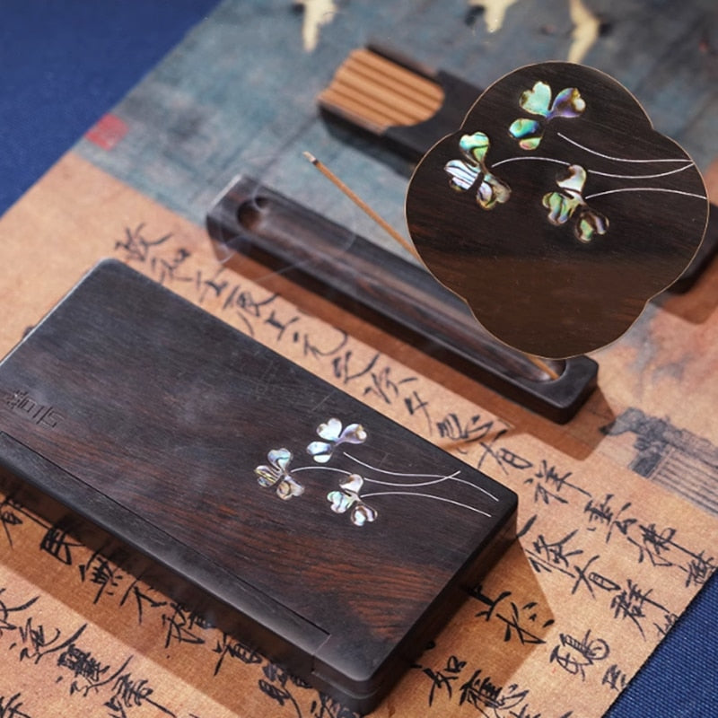 Mystic Portable Wood Incense Box