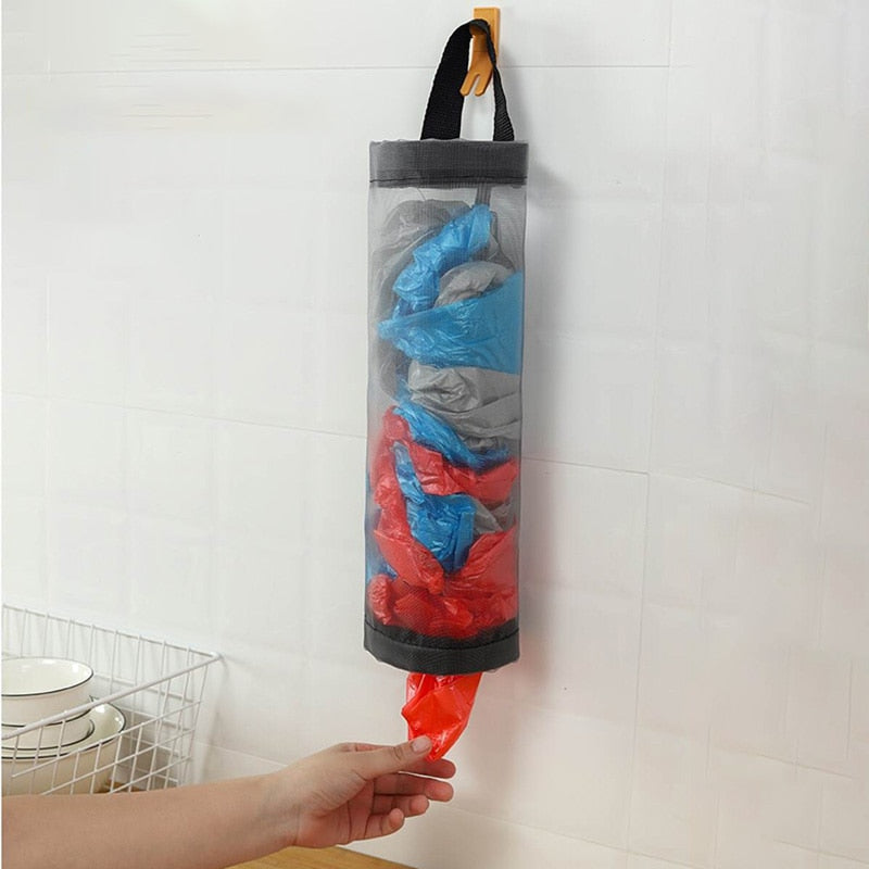 Wall-Mounted Plastic Bag Dispenser