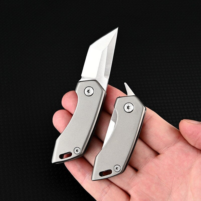 Titanium Alloy Pocket Keychain Knife