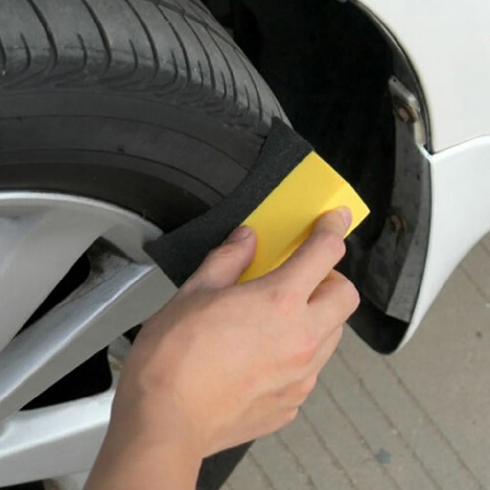 Car Strong Tire Waxing Sponge