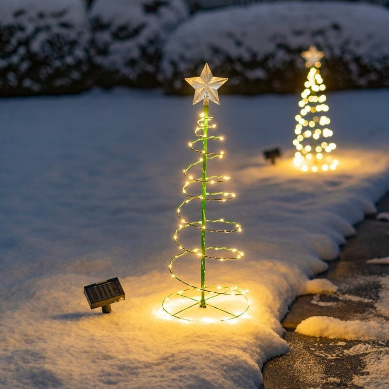 Solar Garden Led Christmas Tree Light