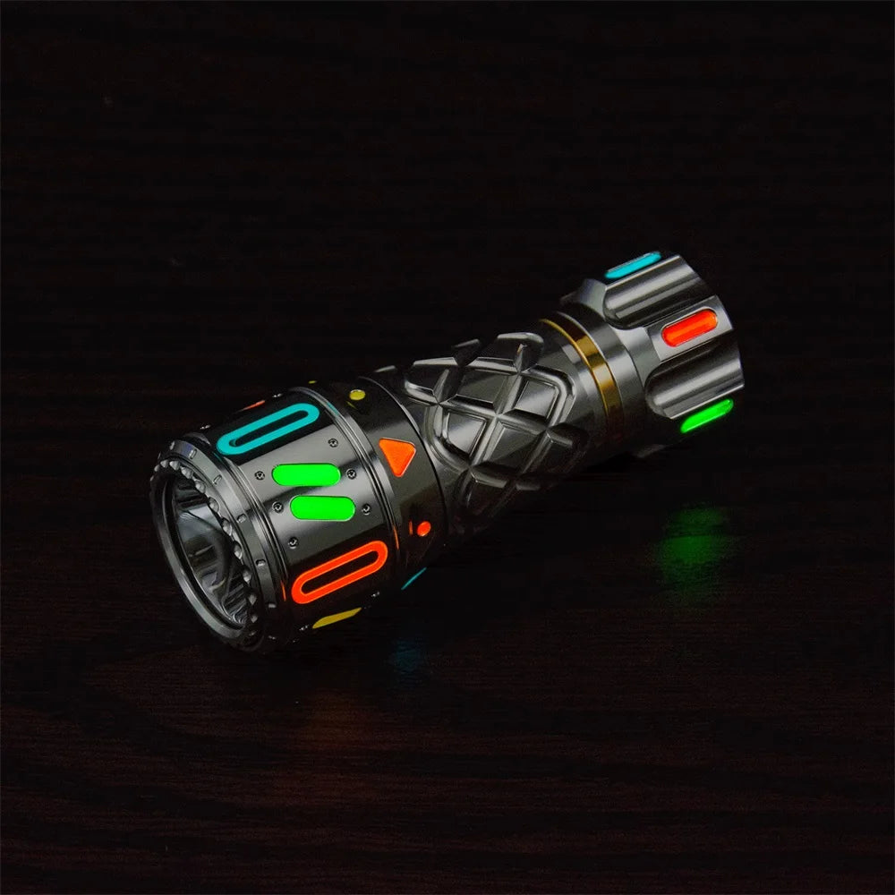 Ultimate Futuristic Gyro Outdoor Flashlight