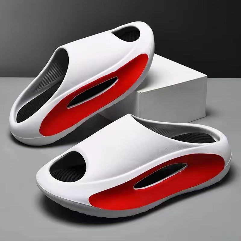 Hollow Out Futuristic Beach Slippers