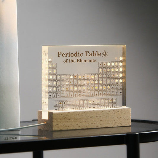 Educational Acrylic Science Periodic Table Decor