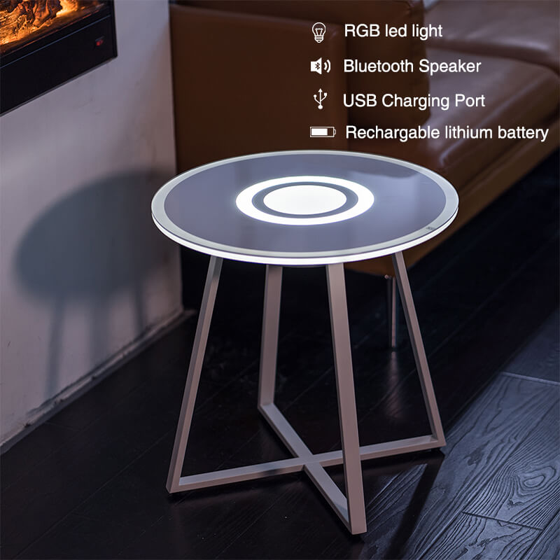 Elegant Smart Bluetooth Control Coffee Table