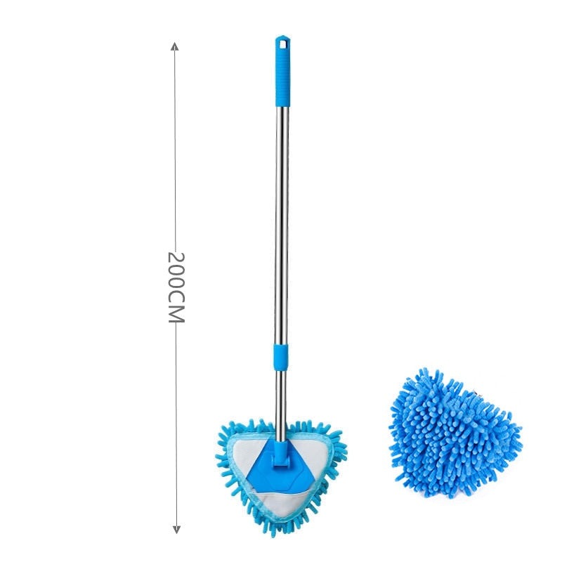 Rotatable Telescopic Stainless Steel Cleaning Mop