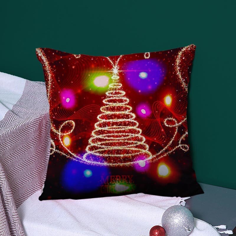 Christmas Series LED Pillow Case