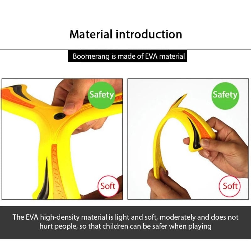 Stress Away Soft Interactive Play Boomerang