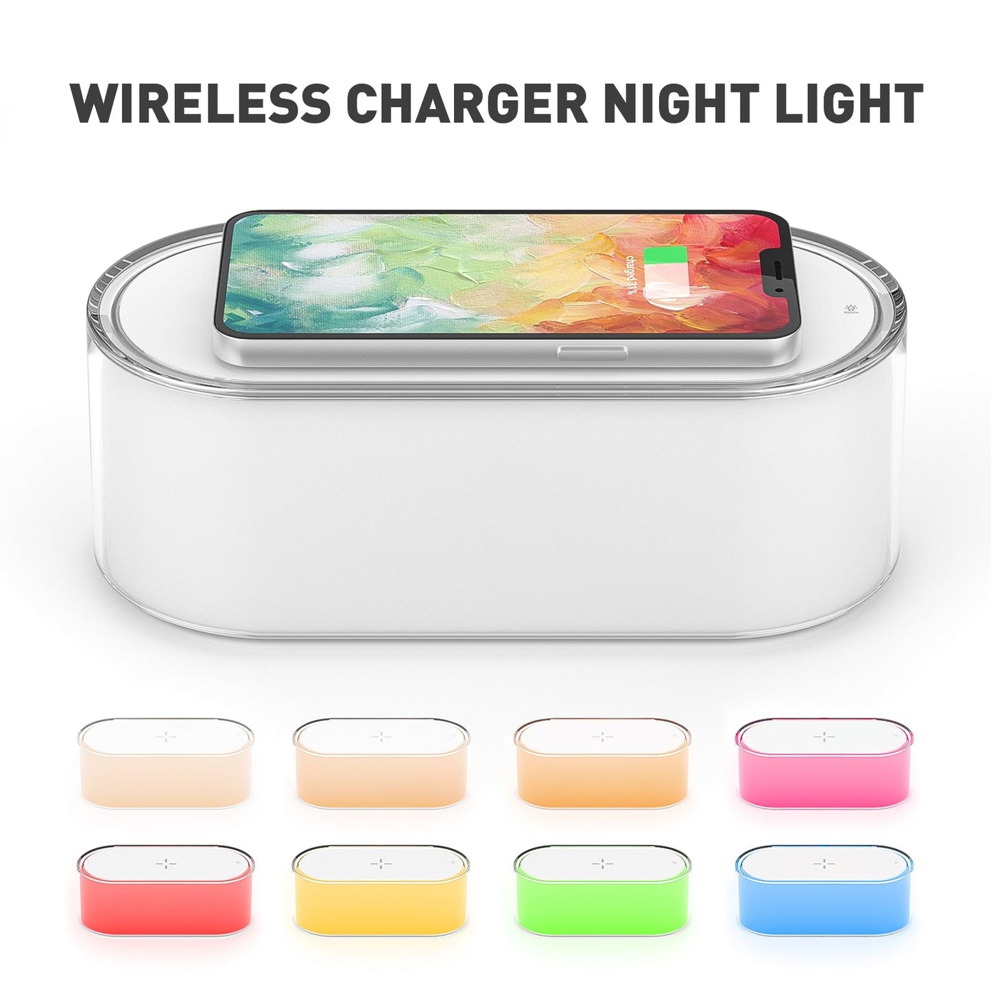 Sparkle Atmosphere Wireless Charger Light