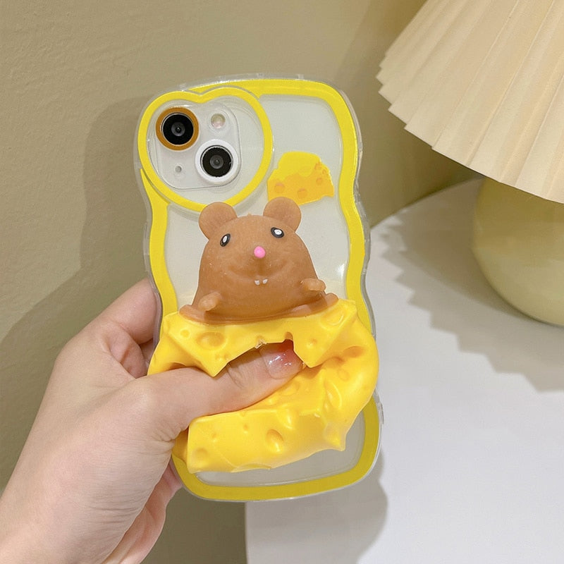 Cheese Lover Mouse iPhone Case