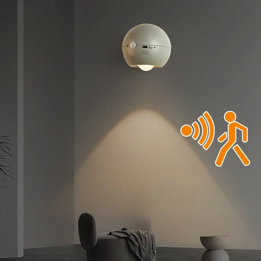 Eye Project Motion Sensor Rechargeable Wall Lamp