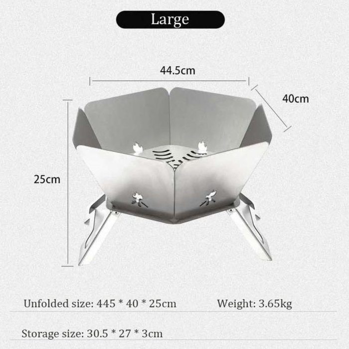 Adventure-Ready Camping Portable BBQ Grill