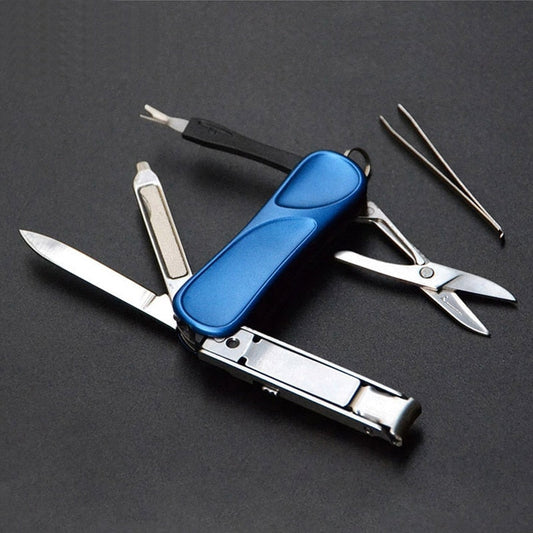 10in1 Stainless Steel EDC Keychain Tool - UTILITY5STORE