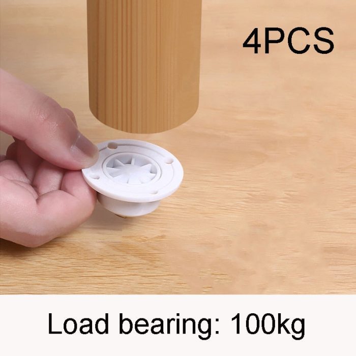 Home Helper Self-Adhesive Mini Furniture Wheels