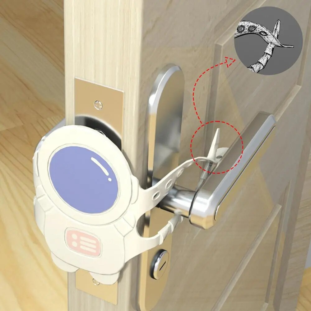 Silent Shield Noise Reduction Door Lock Cover