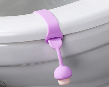 Mushroom Flexible Kids Toilet Seat Lifter