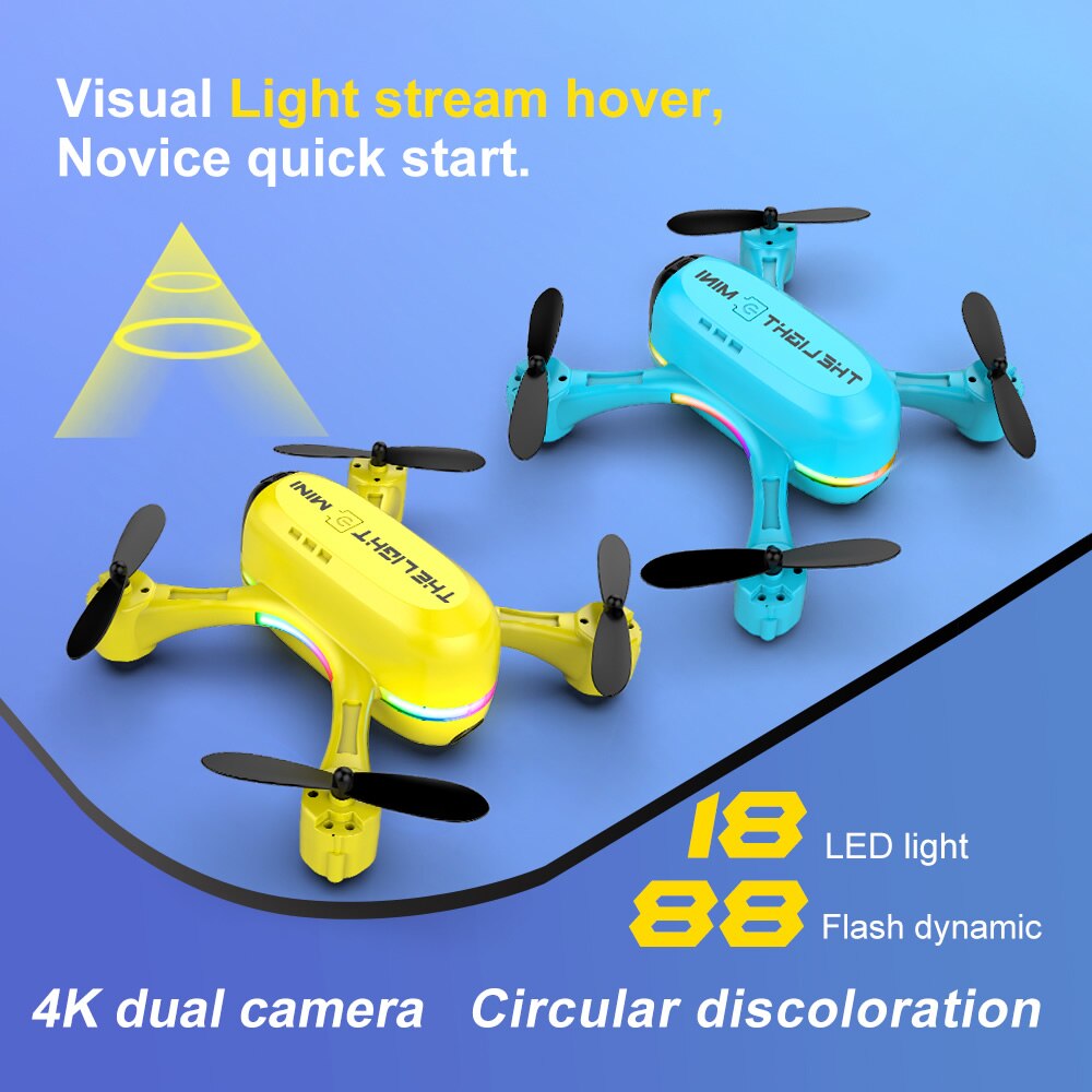 Easy Fly Dual Camera Mini Pocket Drone