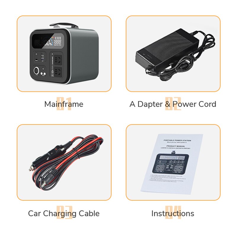 Portable Heavy Duty Travel Power Station