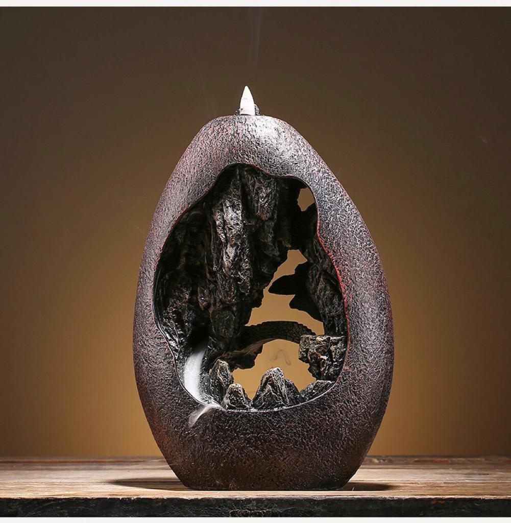Zen Aromatherapy Decorative Backflow Relaxing Incense Burner
