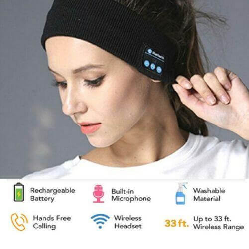 Bluetooth Knitted Music Headband