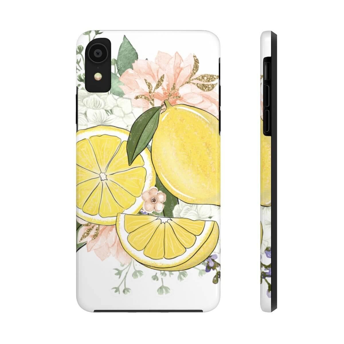 Mate Tough Clementine Lemon iPhone Cases