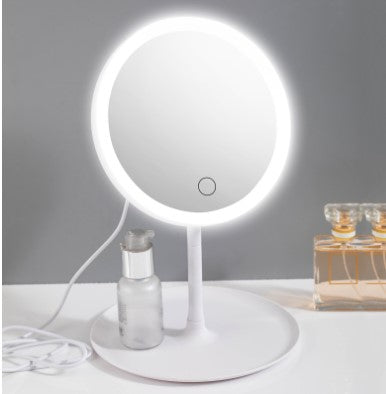 Crystal Clear View Smart Touch LED Makeup Mirror