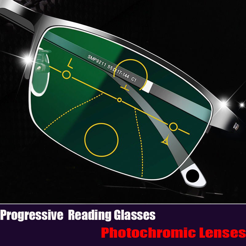 Progressive Multifocal  Anti-Blue Light Glasses