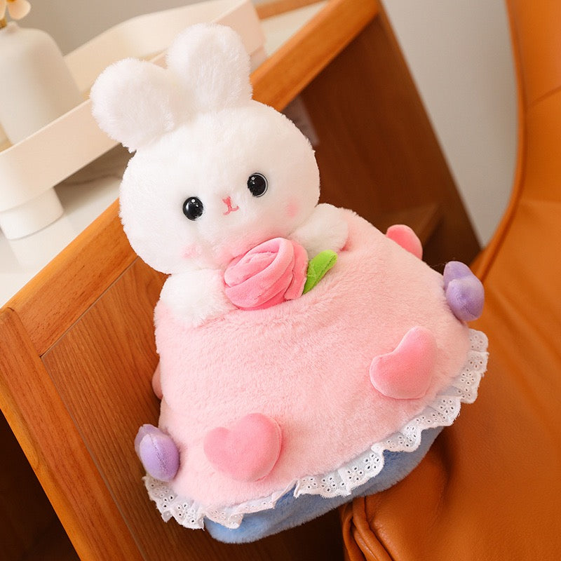 Sweet Bunny Love Affection Plush Bouquet - UTILITY5STORE