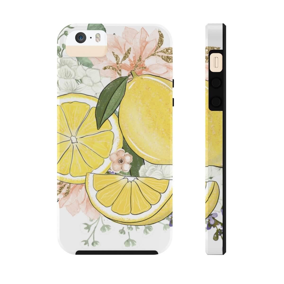 Mate Tough Clementine Lemon iPhone Cases