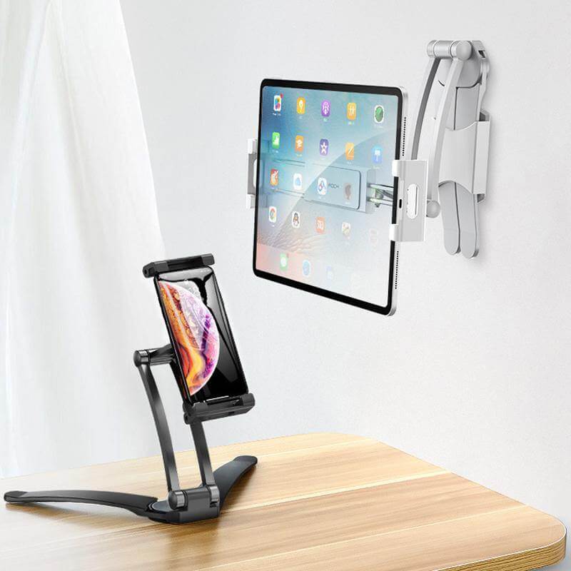 Universal Wall Mounted Desk Phone Tablet Holder