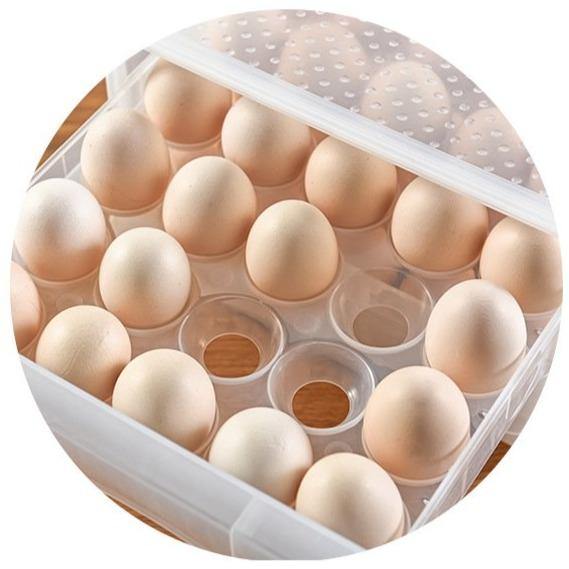 Transparent Egg Storage Drawer Container