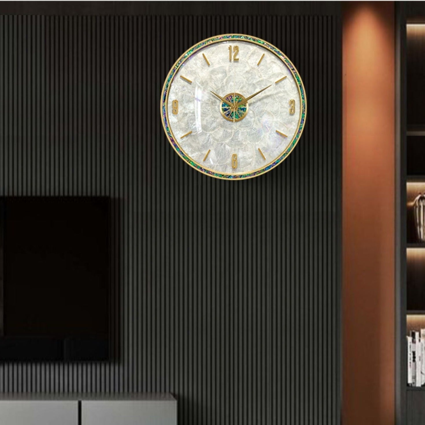 Minimalist Chic Nordic Style Modern Wall Clock