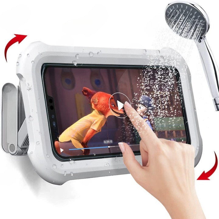 Rotatable Waterproof Shower Buddy Phone Holder