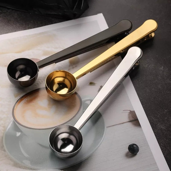European Style Sealing Clip Measuring Spoon