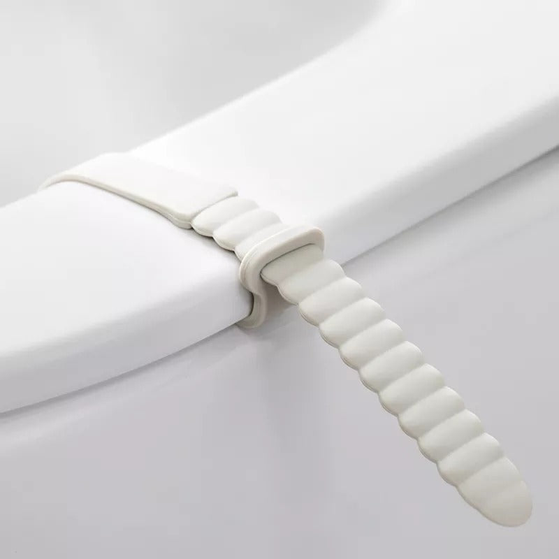 No-Touch Silicone Toilet Seat Lifter Clip