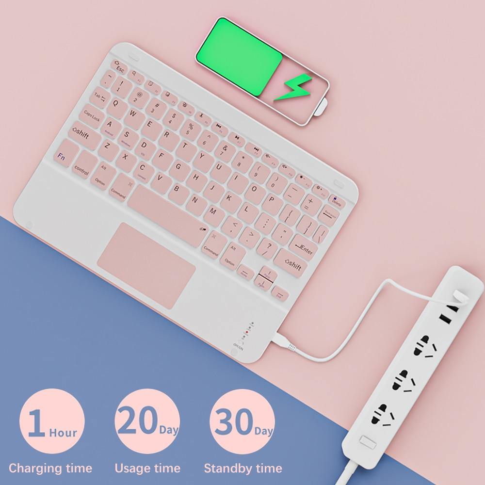 Bluetooth Mini Thin Keyboard Mouse Set