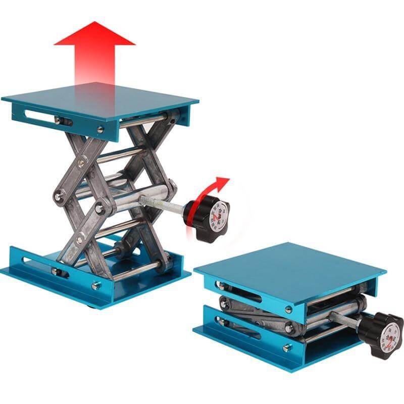 Adjustable Router Lifting Stand Rack