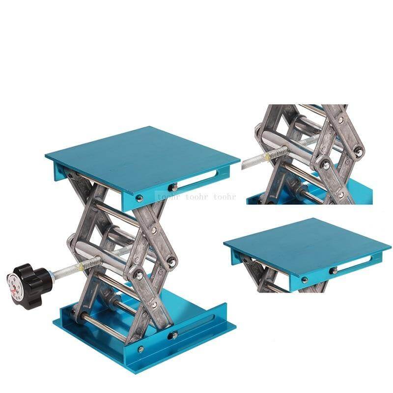 Adjustable Router Lifting Stand Rack