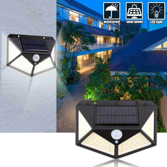 LED Outdoor Solar Light Wall Lamp