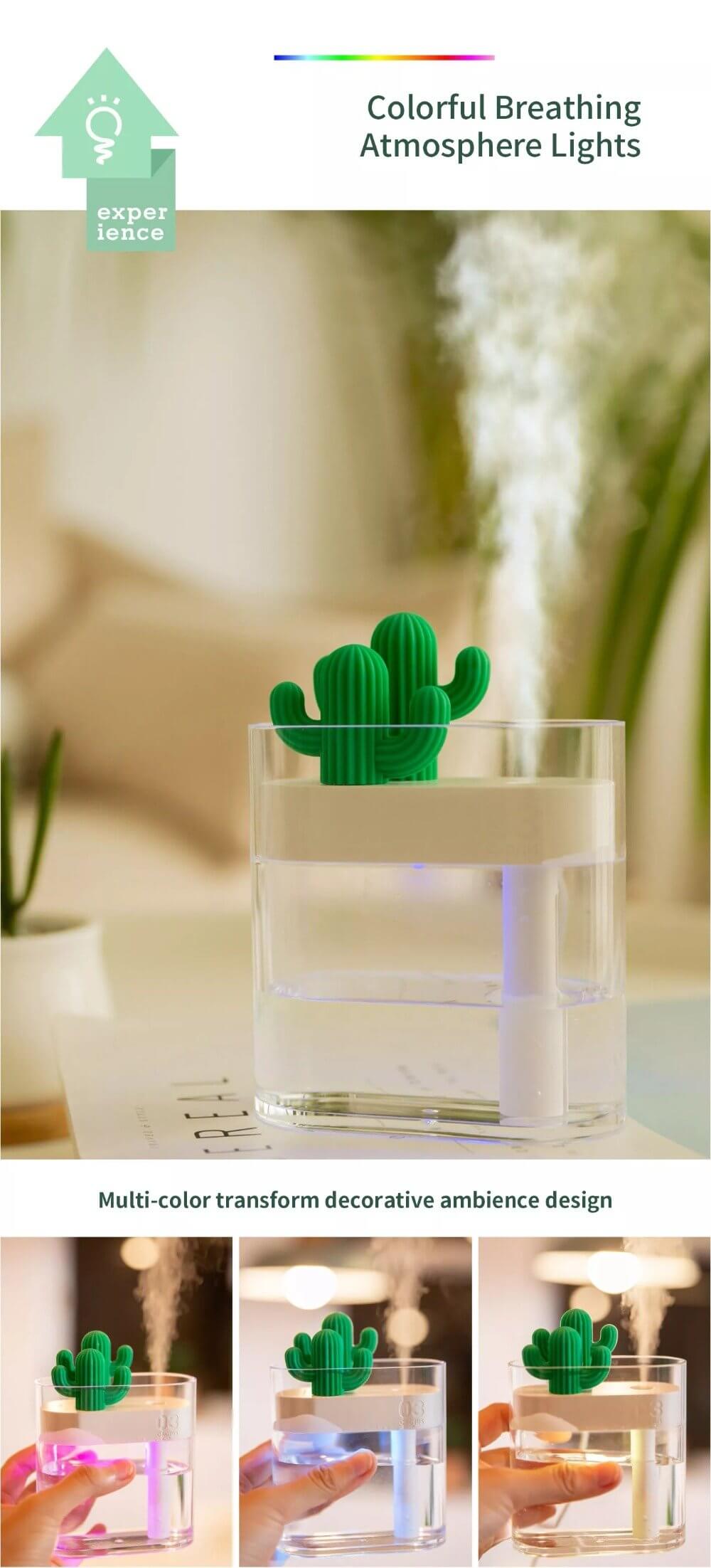 Ultrasonic Cactus Air Humidifier