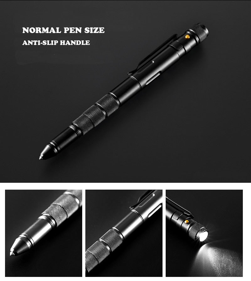 Multifunctional Military Style Emergency Tactical FlashPen