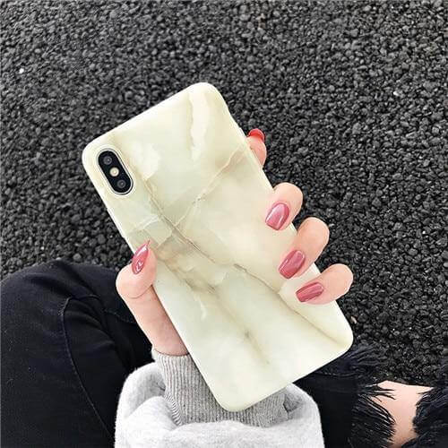 Marble Pattern iPhone Cases