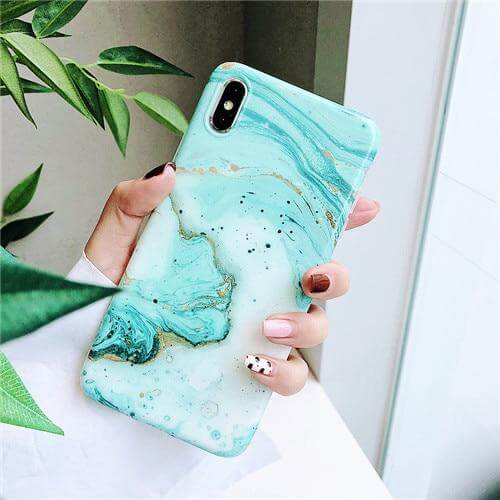 Marble Pattern iPhone Cases