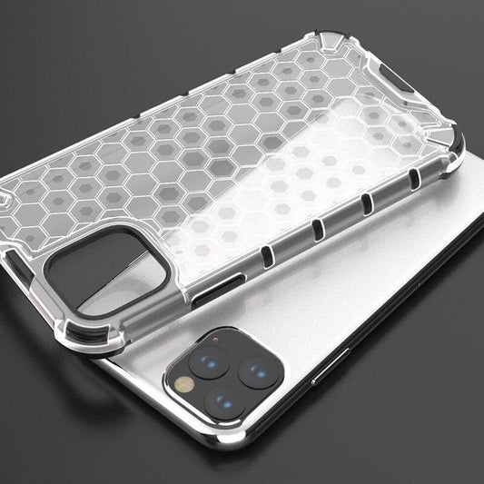 Honeycomb Clear Shockproof iPhone 11 Cases