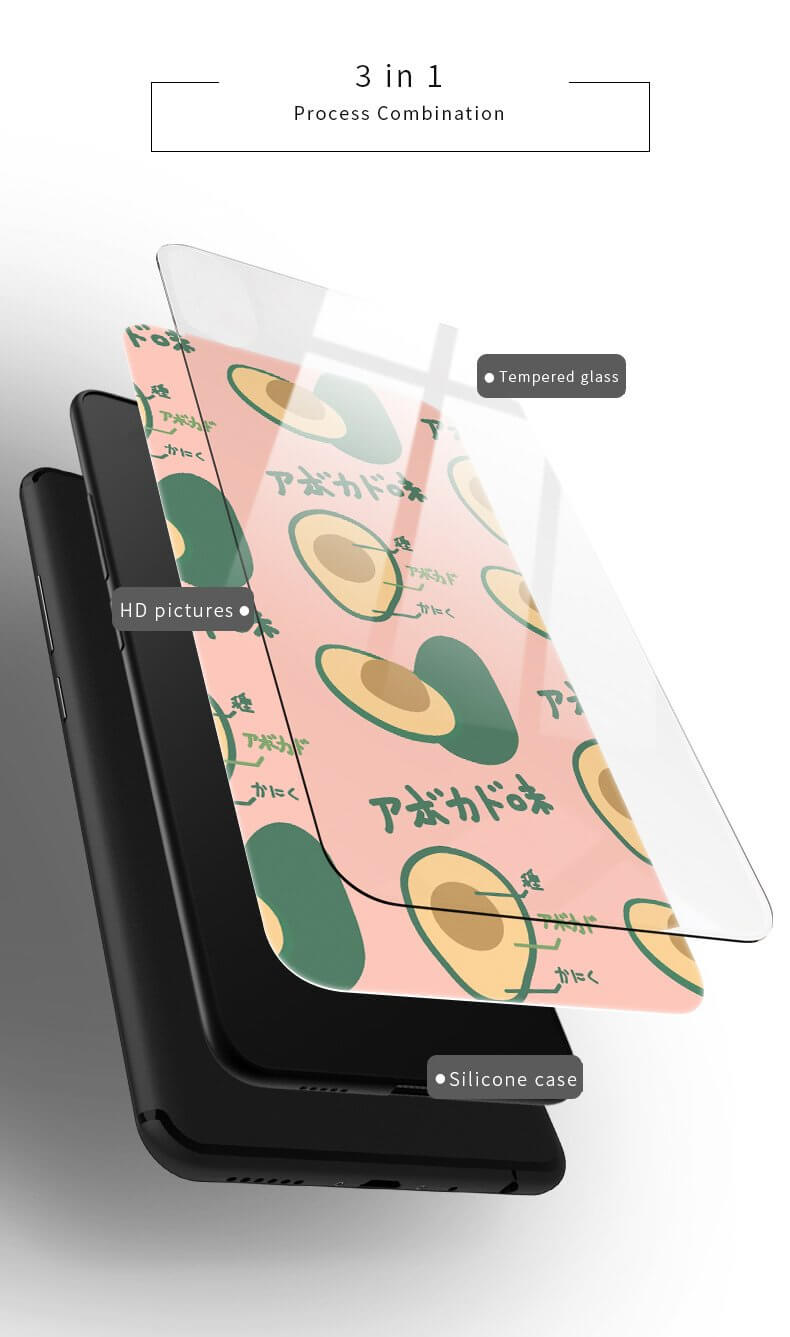 Tempered Glass Avocado iPhone 11 Cases - UTILITY5STORE