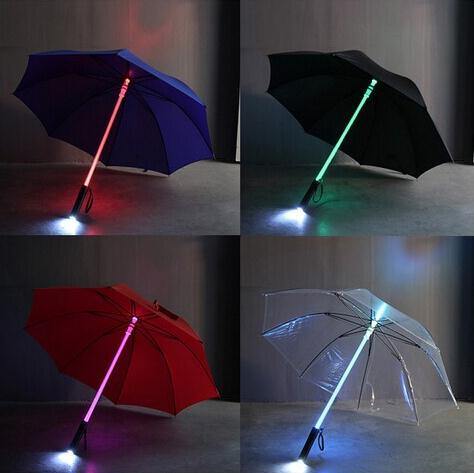 Flashlight LED Light Flashing Umbrella