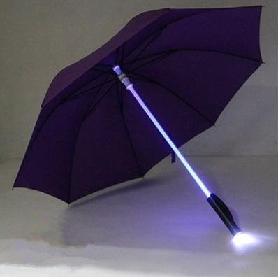 Flashlight LED Light Flashing Umbrella