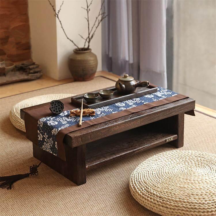 Oriental Antique Japanese Furniture Coffee Table
